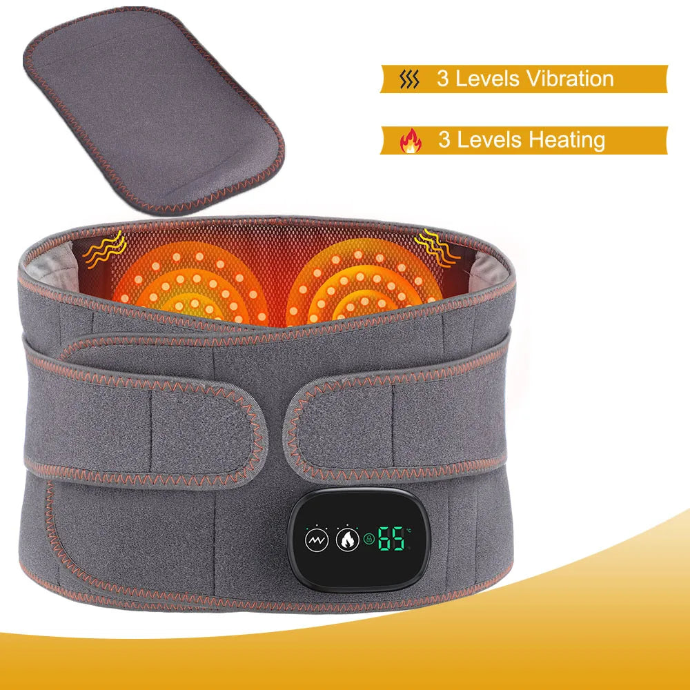 Cordless Heated Waist Massager With Vibration