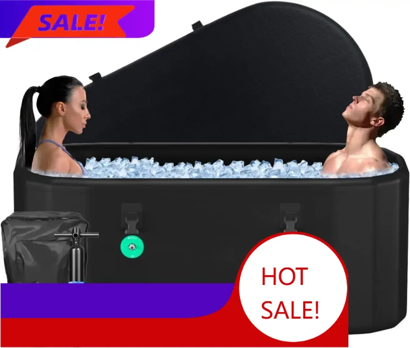 Large Ice Tub For Recovery 216 Gal