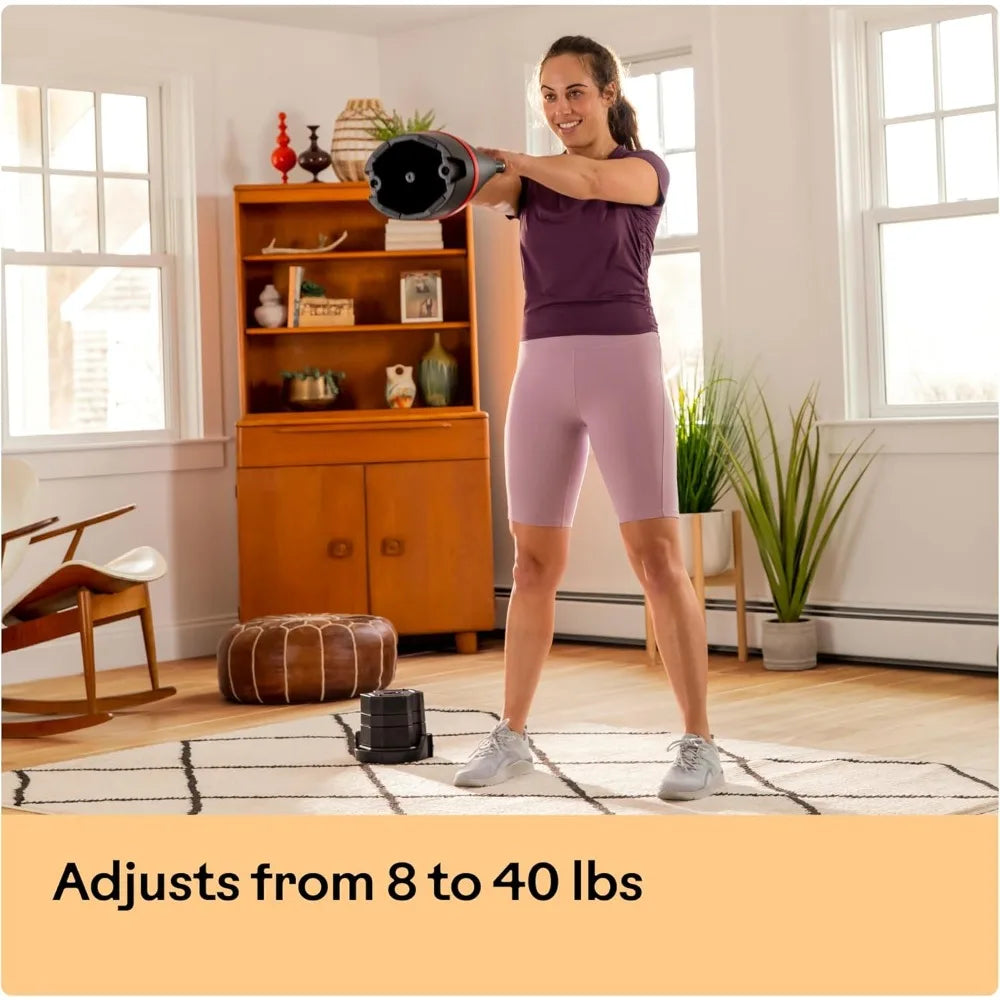 SelectTech 8-40 LBS Adjustable Kettlebell