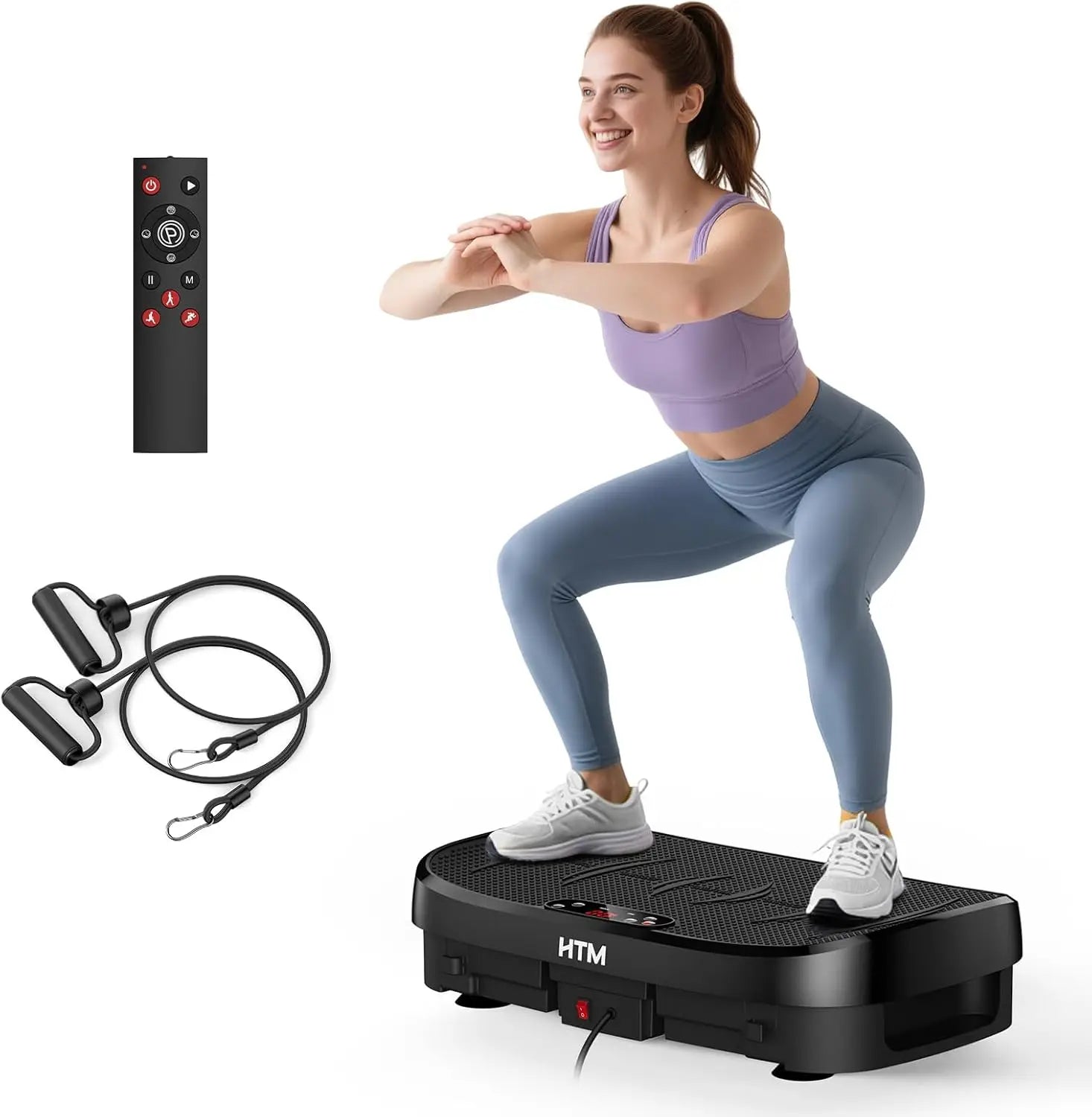 Vibration Plate Fat Burning Fitness Lymphatic Drainage