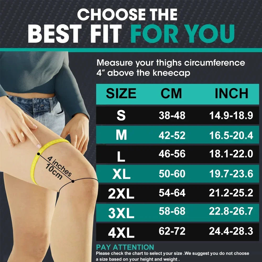 Thigh High 20-32 mmHg Compression Toeless Socks