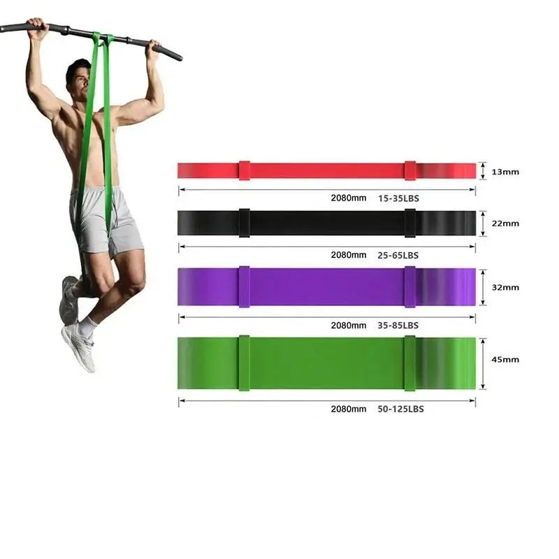 4pcs Pull Up Assistance Bands