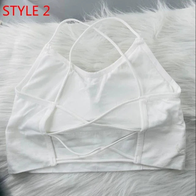 Womens Sports Top Built In Bra