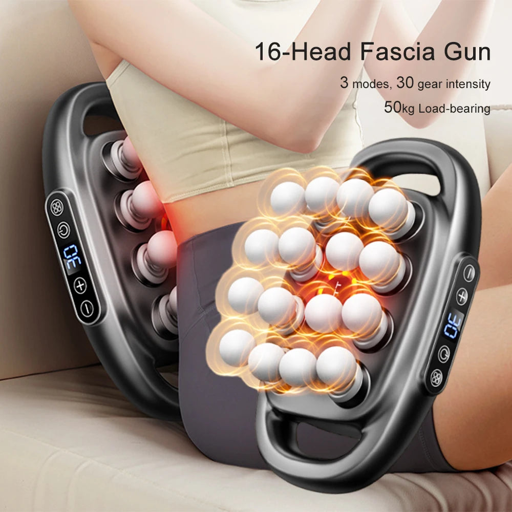 16-Head Fascia High-Frequency Body Massage