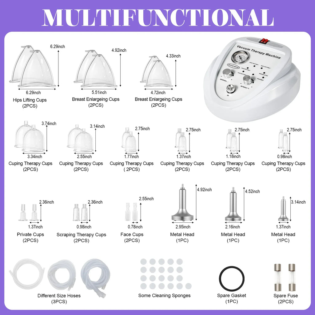 Vacuum Therapy Body Massage Shaping Machine