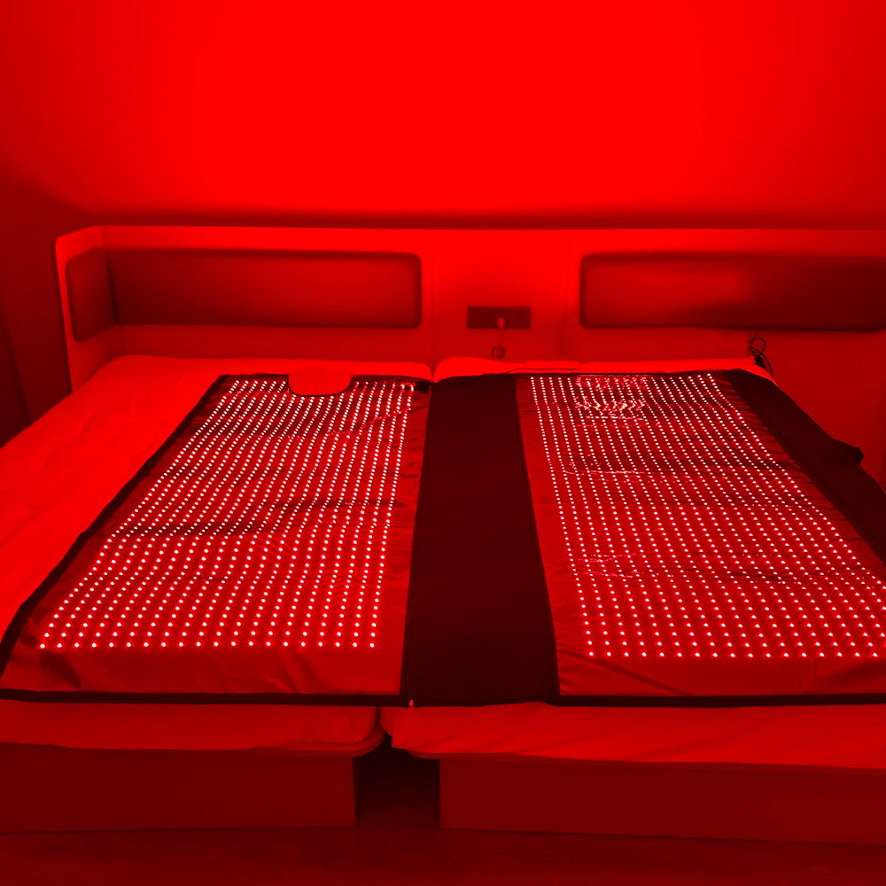 71" Red Light Sleeping Bag Full Body