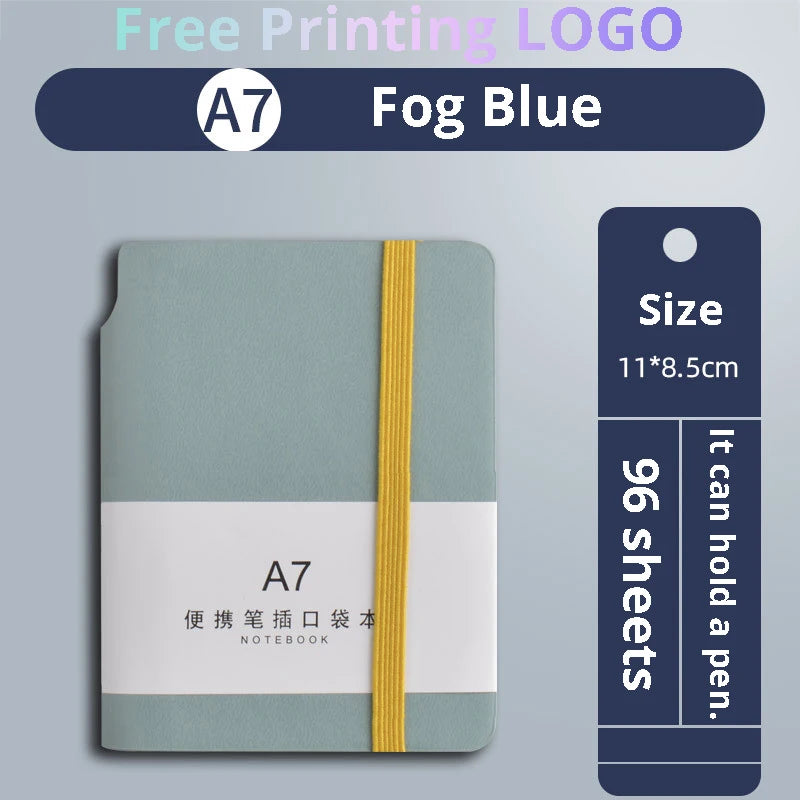 Customized A6/A7 Mini Notebook Print Your LOGO