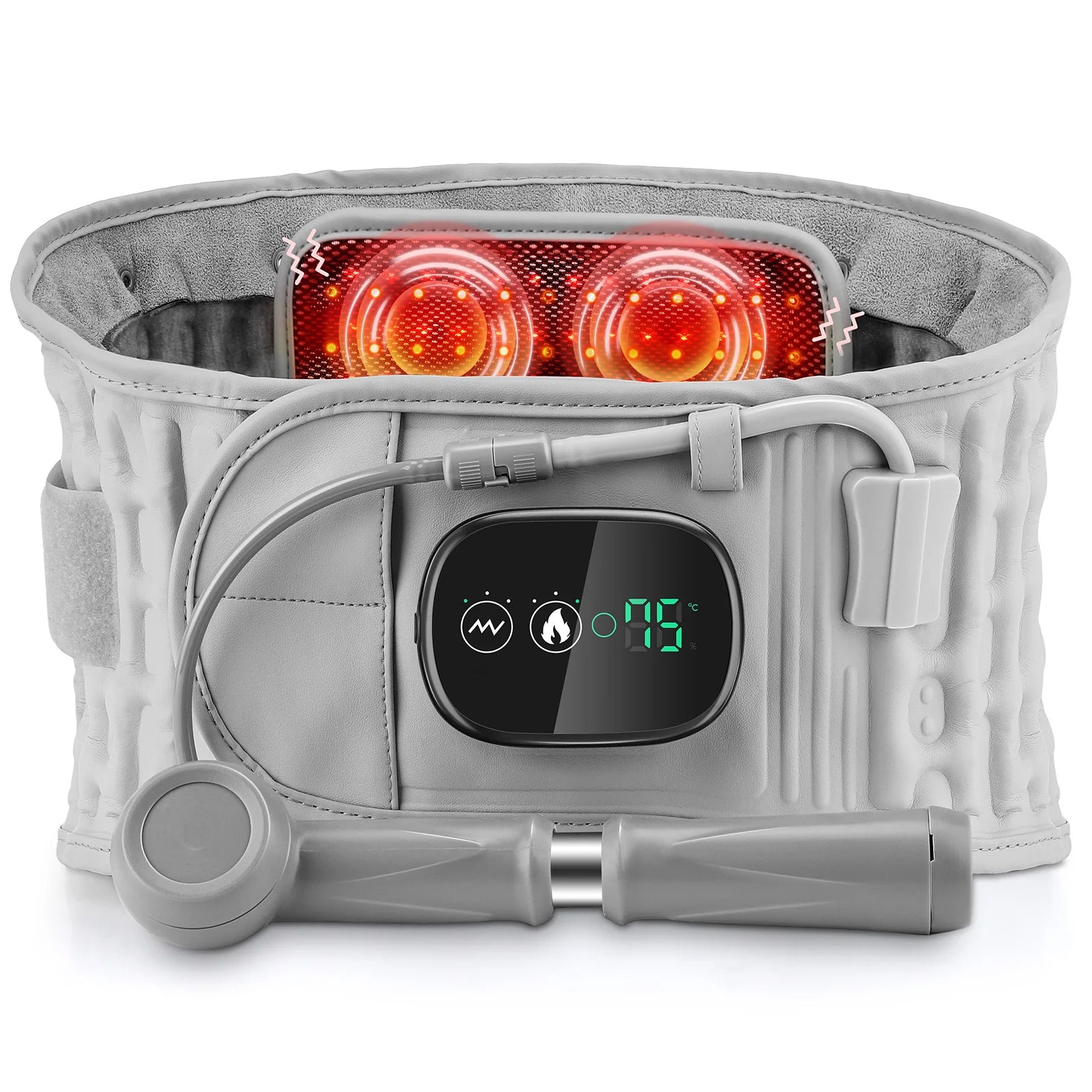 Cordless Heated Waist Massager With Vibration