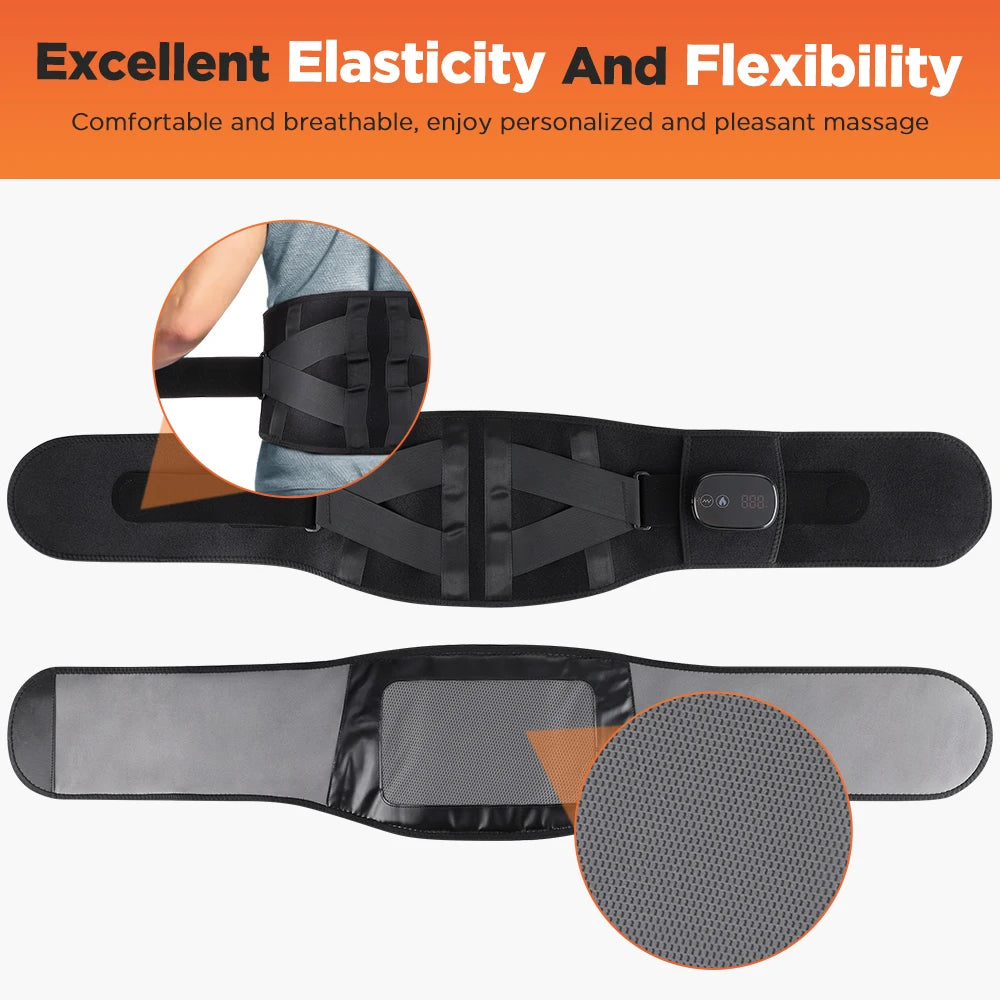 Cordless Heated Waist Massager With Vibration
