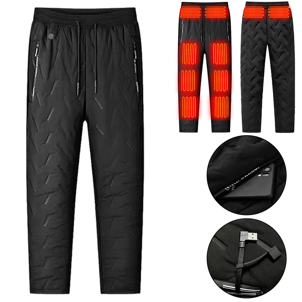 Unisex Heating Pants 10 Heating Zones