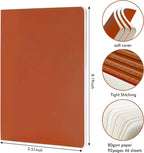 8-Pack Soft Cover Journal Bulk