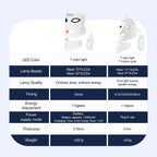 LED Face Mask With Neck 7 Colors