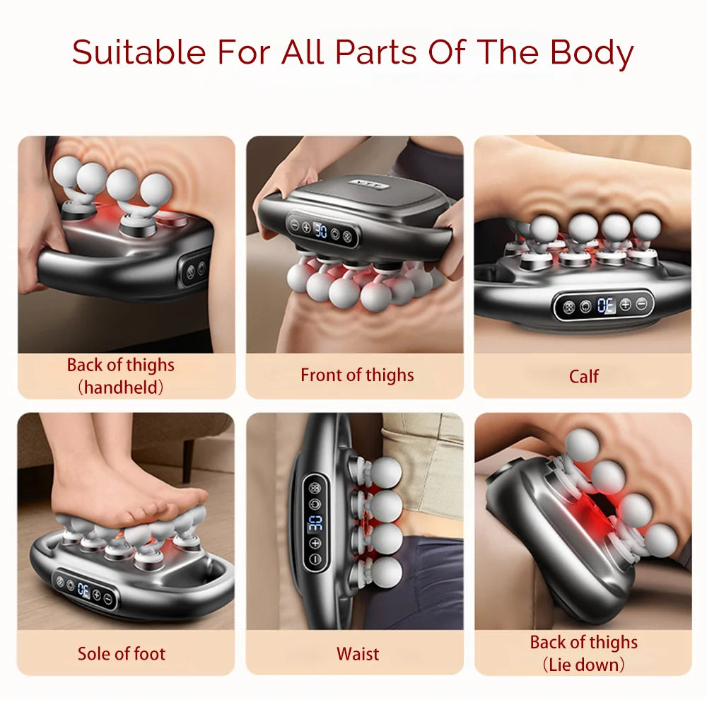 16-Head Fascia High-Frequency Body Massage
