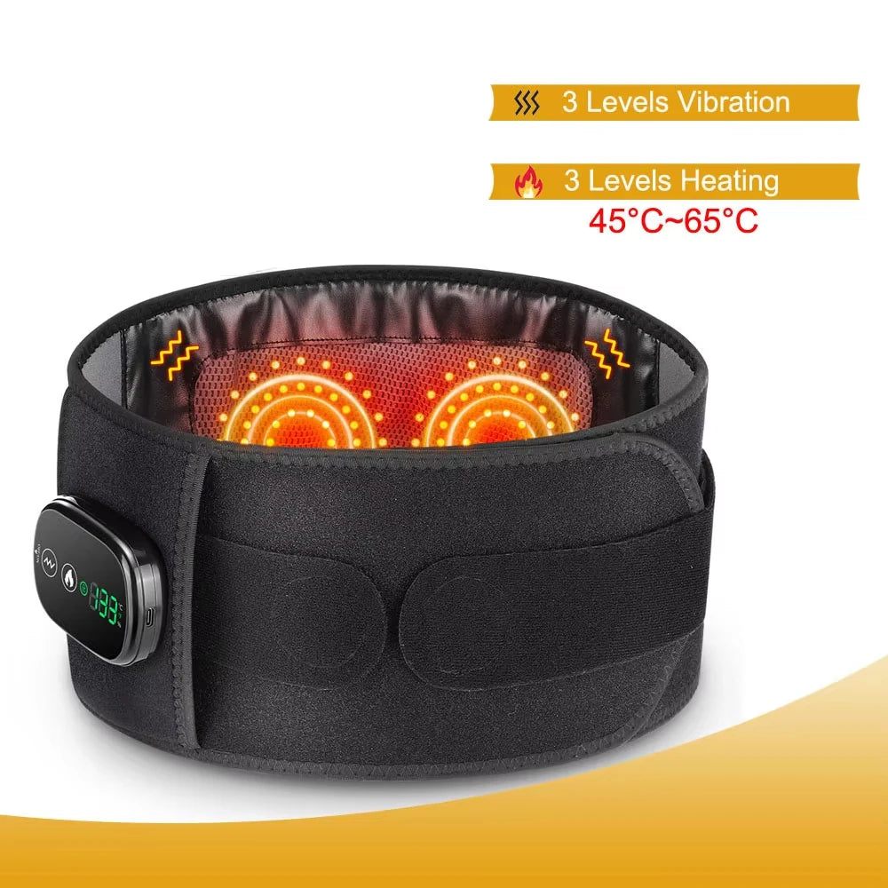Cordless Heated Waist Massager With Vibration