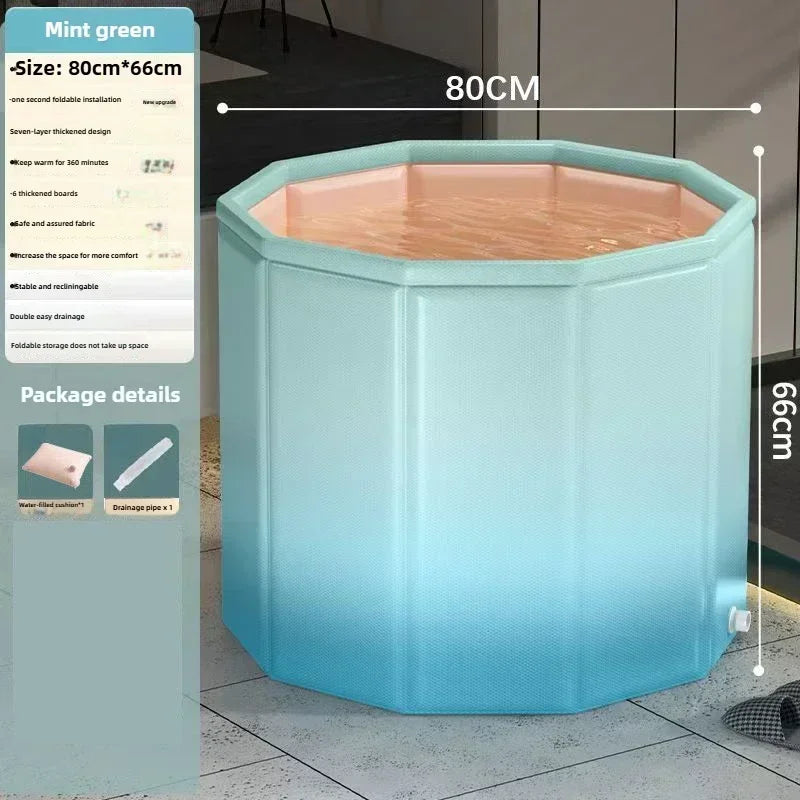 Collapsible Soaking Tub Ice Bath Plunge