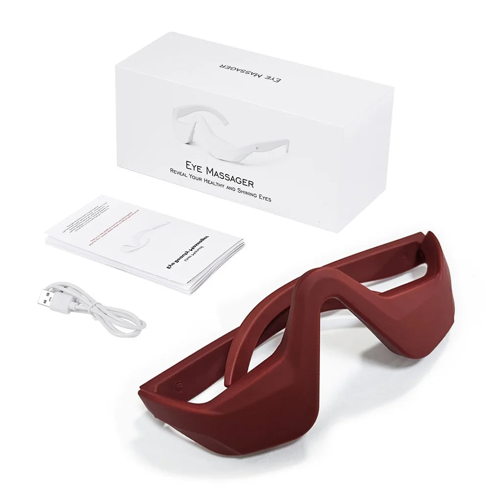 Red Light Eye Fatigue Relief Massager