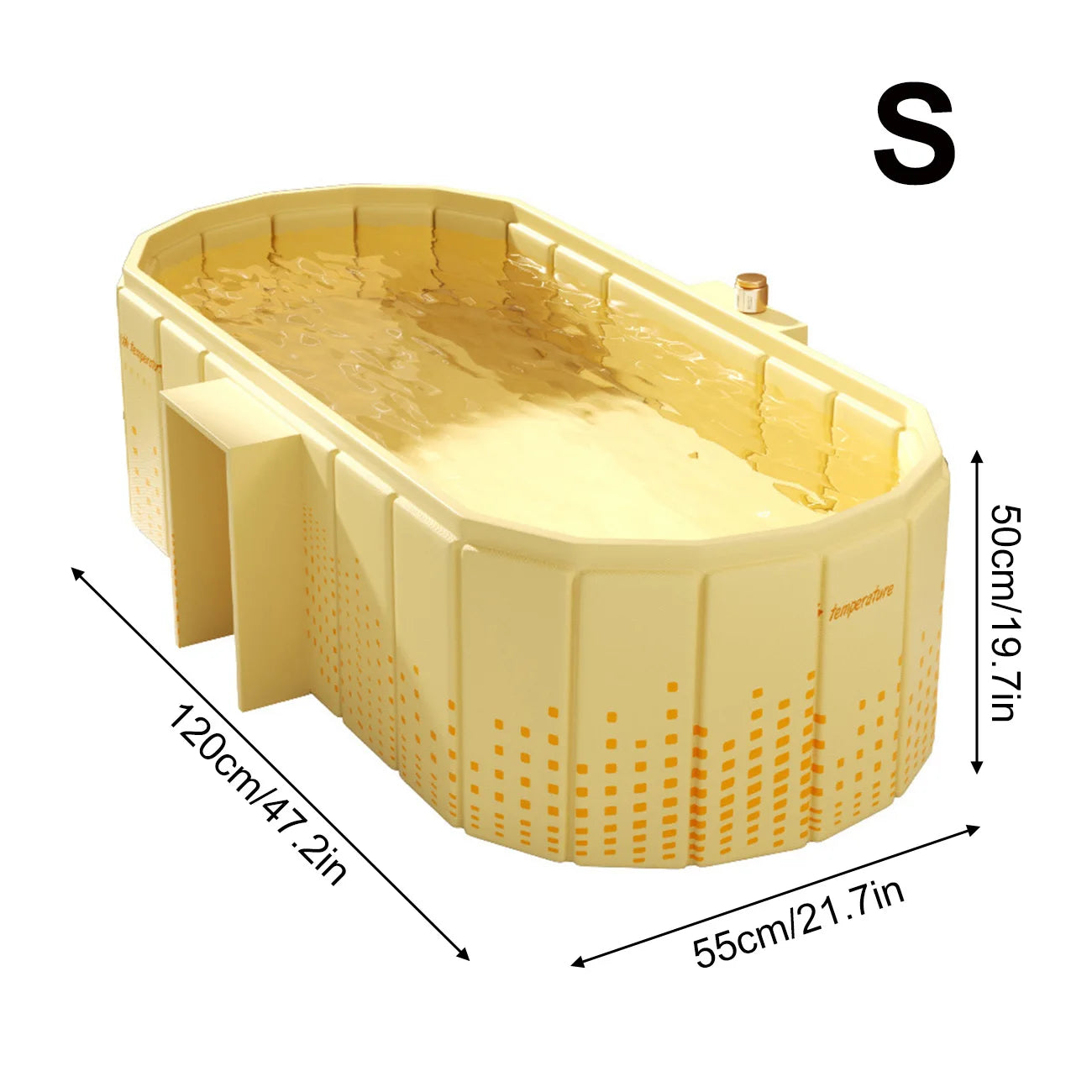 Insulated Ice Bath , Cold Plunge Tub,