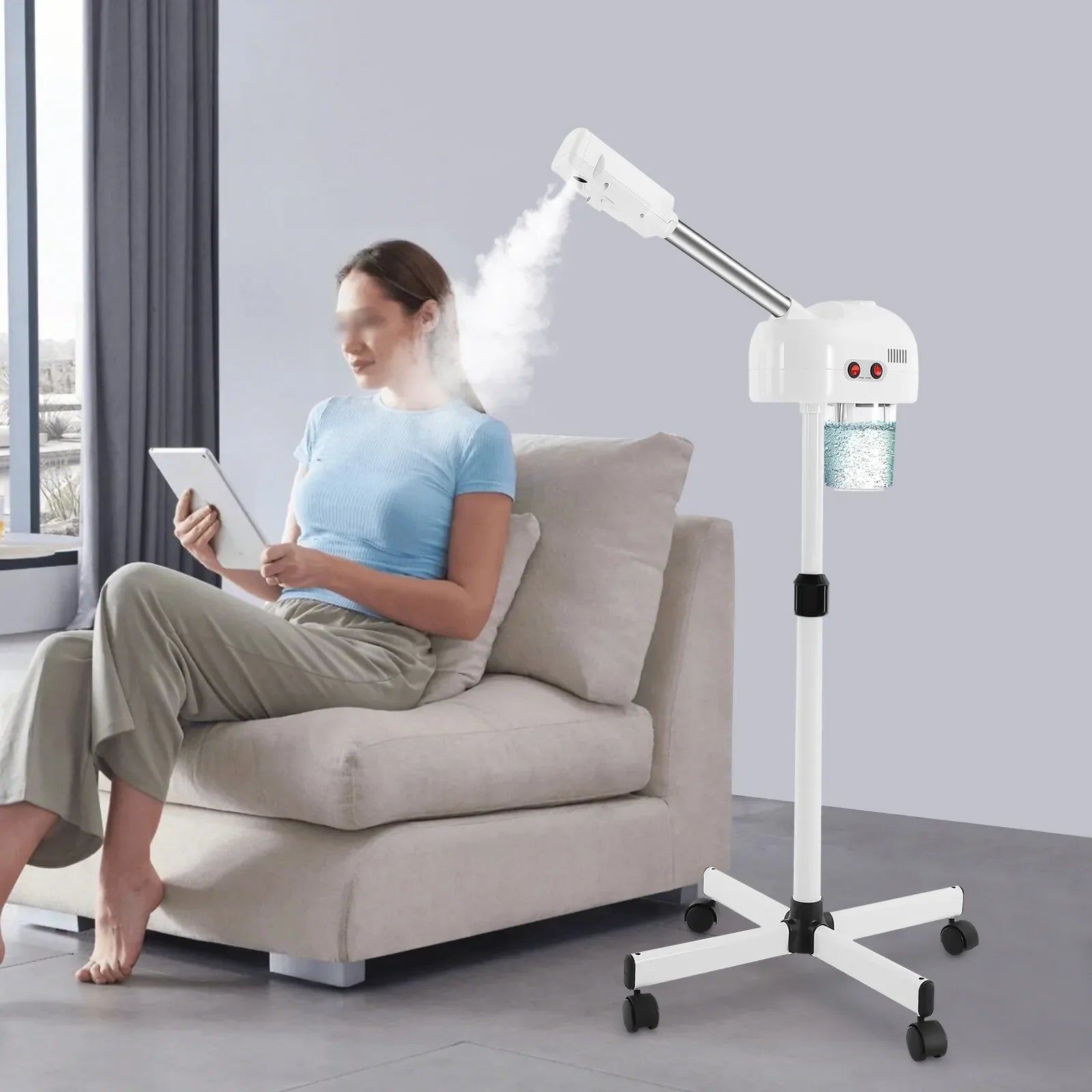 Ozone-infused Facial Steamer Skin Care Equipment